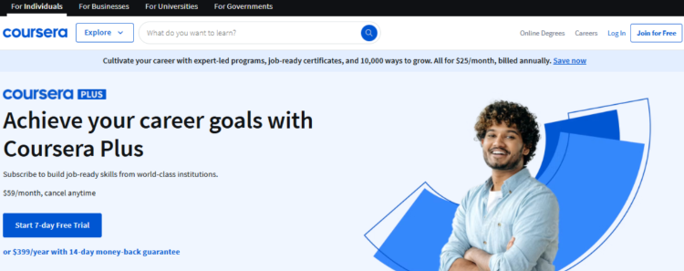 Coursera Plus Free Trial