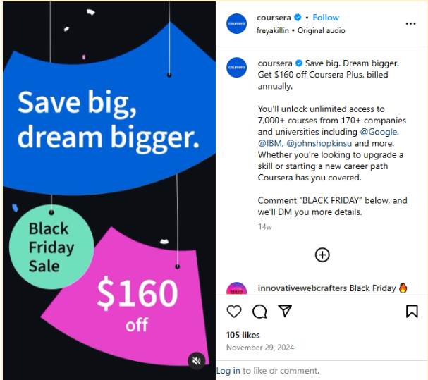 Coursera Black Friday
