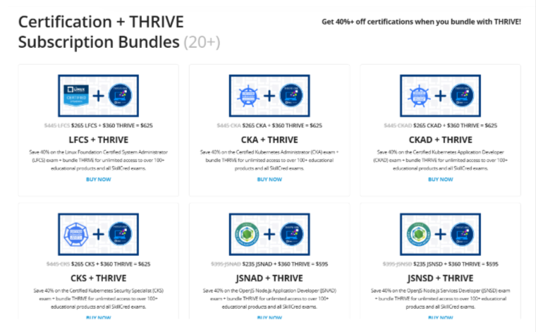 Choose the certification