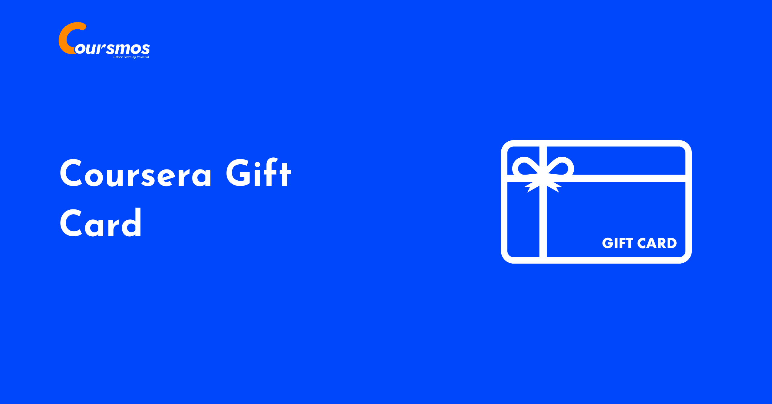 Coursera Gift Card