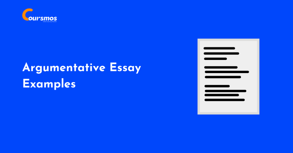 Argumentative Essay Examples