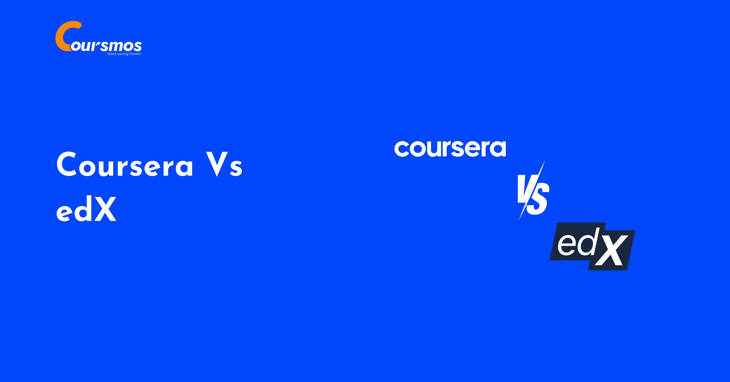 Coursera Vs edX