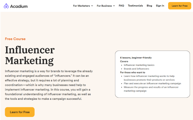 Influencer Marketing