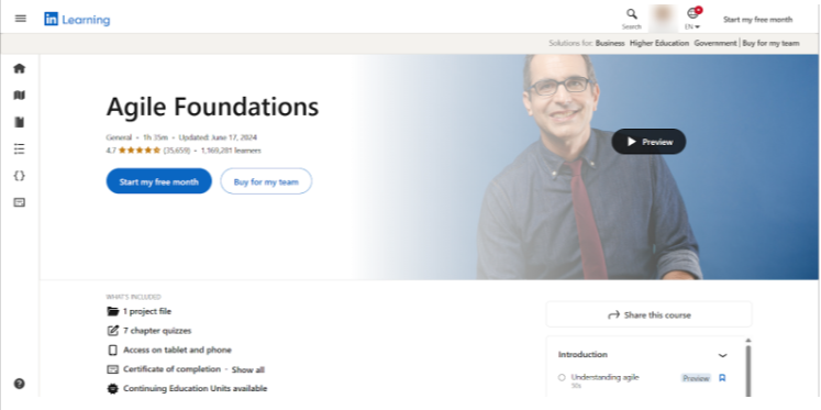 Agile Foundations
