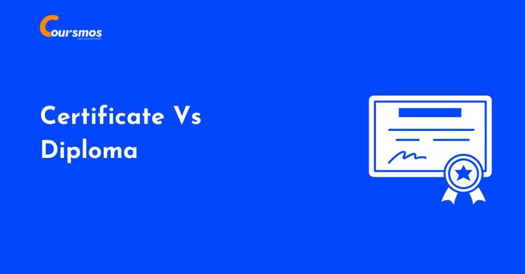 Certificate Vs Diploma