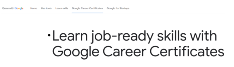Grow with Google
