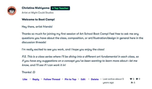 Join community discussions