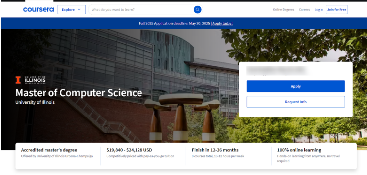 Master of Computer Science in Data Science