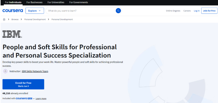 People and Soft Skills for Professional and Personal Success