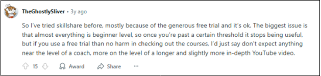 Reddit User Testimonials 