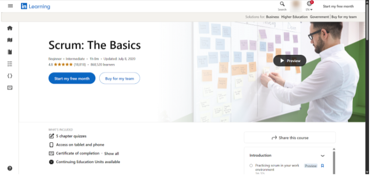 Scrum: The Basics