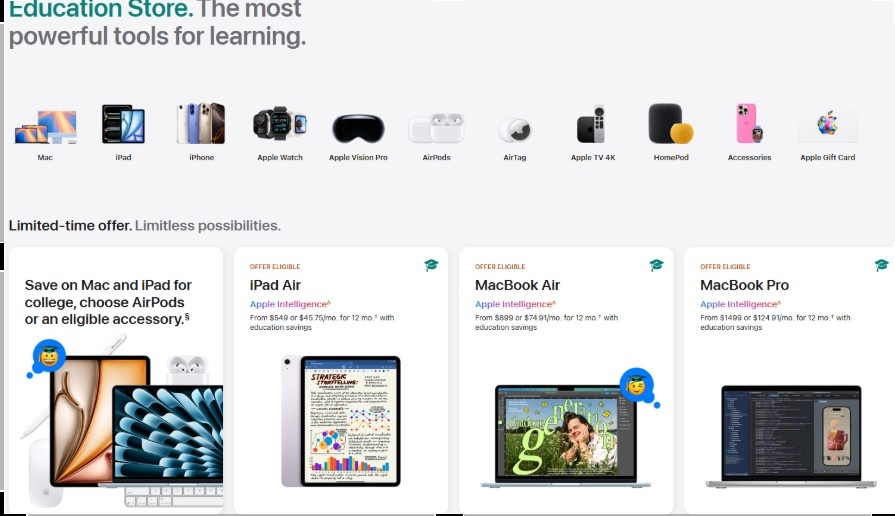 Apples Education Store