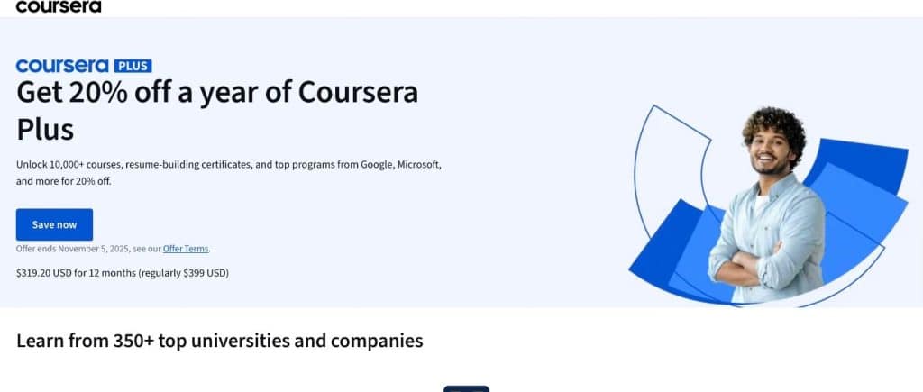 Coursera Plus Annual Offer