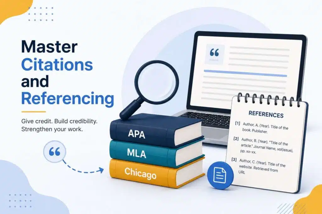 Master Citations and Referencing Master Citations and Referencing